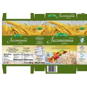 Lestello Kasza jęczmienna perłowa 4x100 g